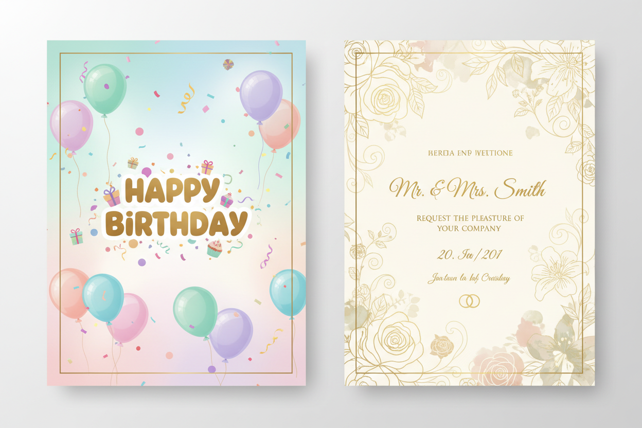 Dijital Davetiye Ürünleri Görseli